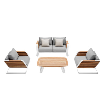 compare product HIGOLD WING LOUNGE White Grey 4 Preson