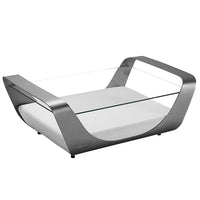 HIGOLD ONDA LOUNGE SUNBRELLA Grey/White Quick dry foam