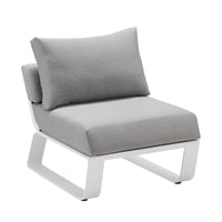 HIGOLD WING CORNER LOUNGE Grey-White