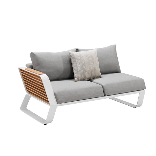 HIGOLD WING CORNER LOUNGE Grey-White
