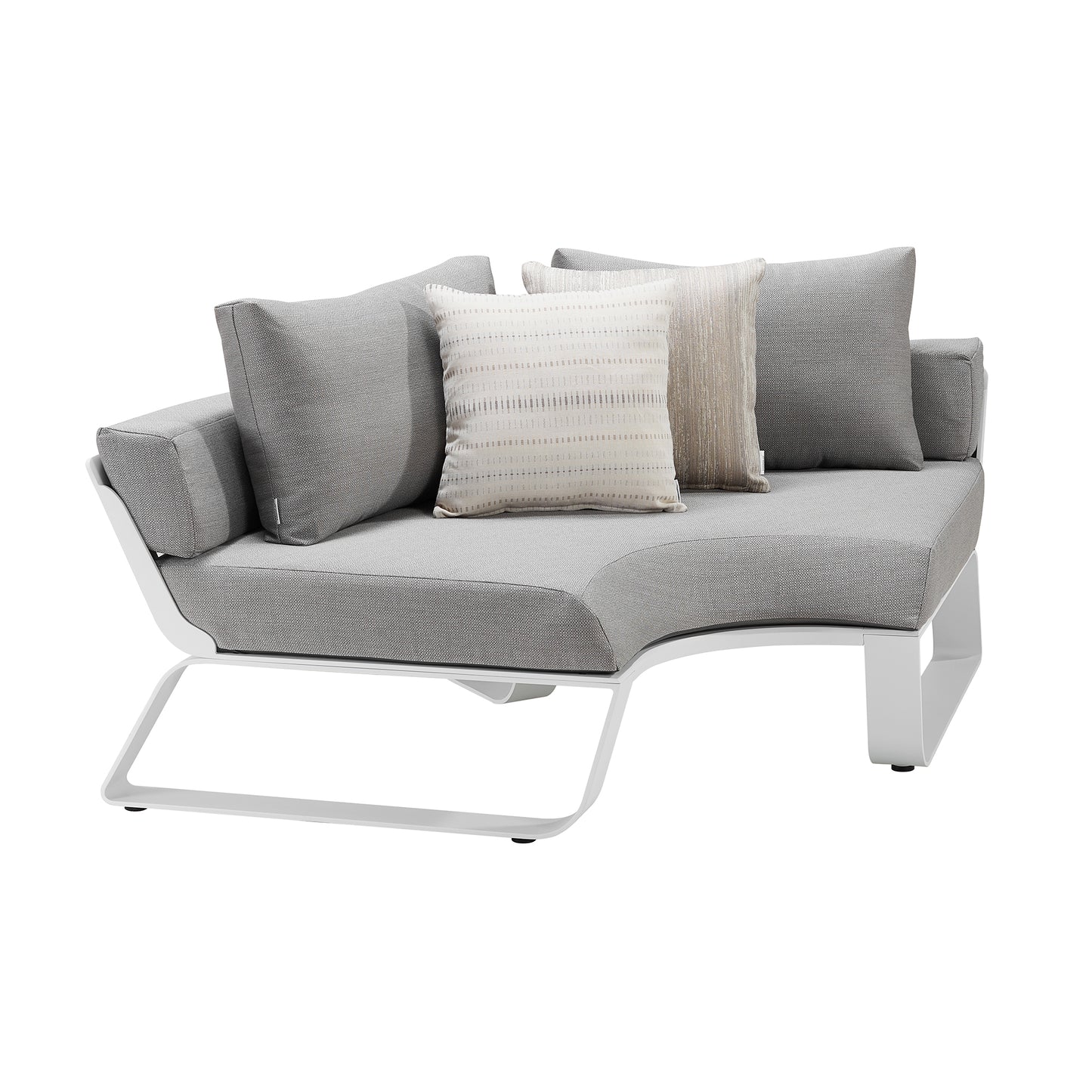 HIGOLD WING CORNER LOUNGE Grey-White
