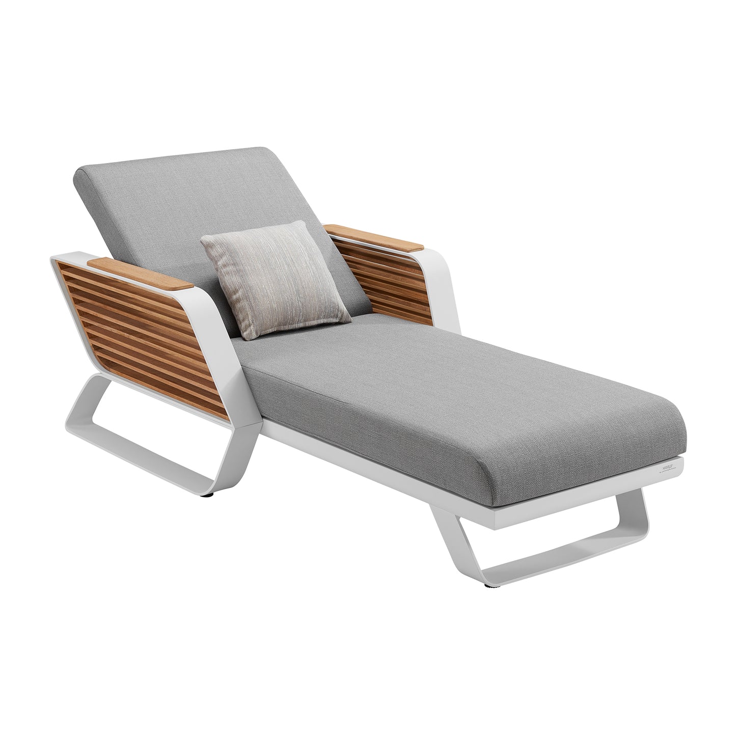 HIGOLD WING SUNLOUNGER SET White/Grey